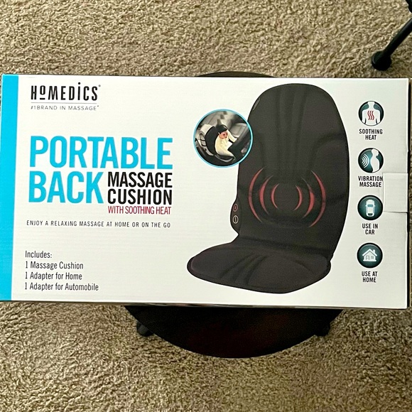 Homedics Other Portable Back Massage Cushion Poshmark